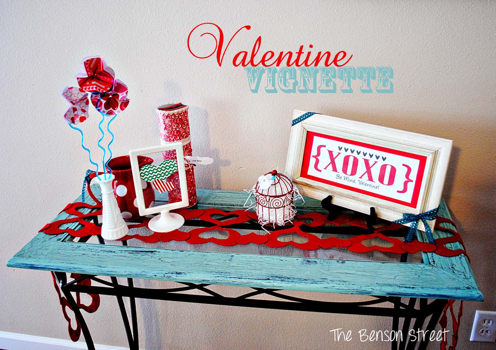 Valentine Vignette at The Benson Street