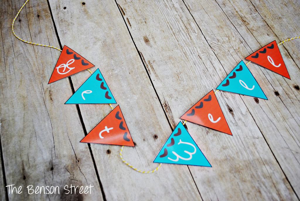 Printable Mini Get Well Banner at The Benson Street6