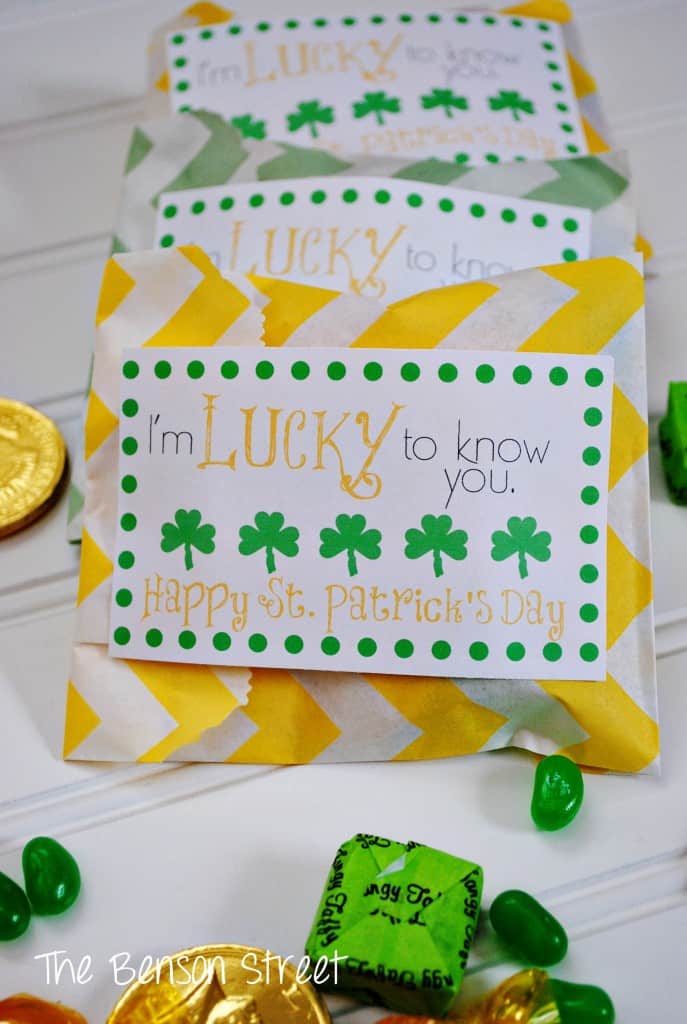 1Lucky Treat Bag at www.thebensonstreet.com