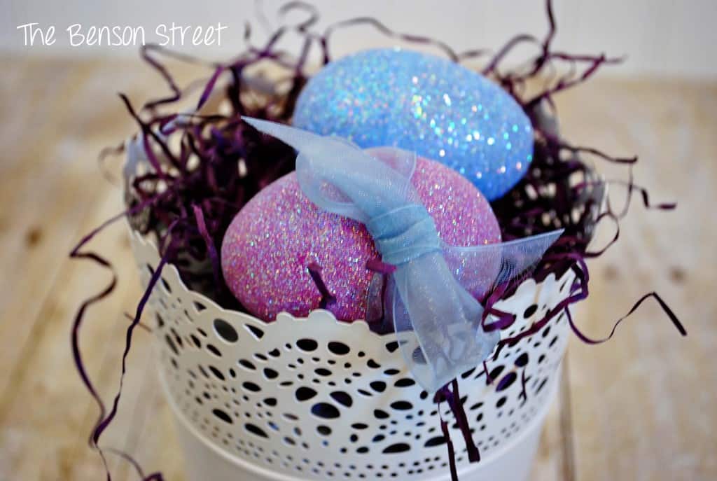 DIY Glitter Eggs at www.thebensonstreet.com 5