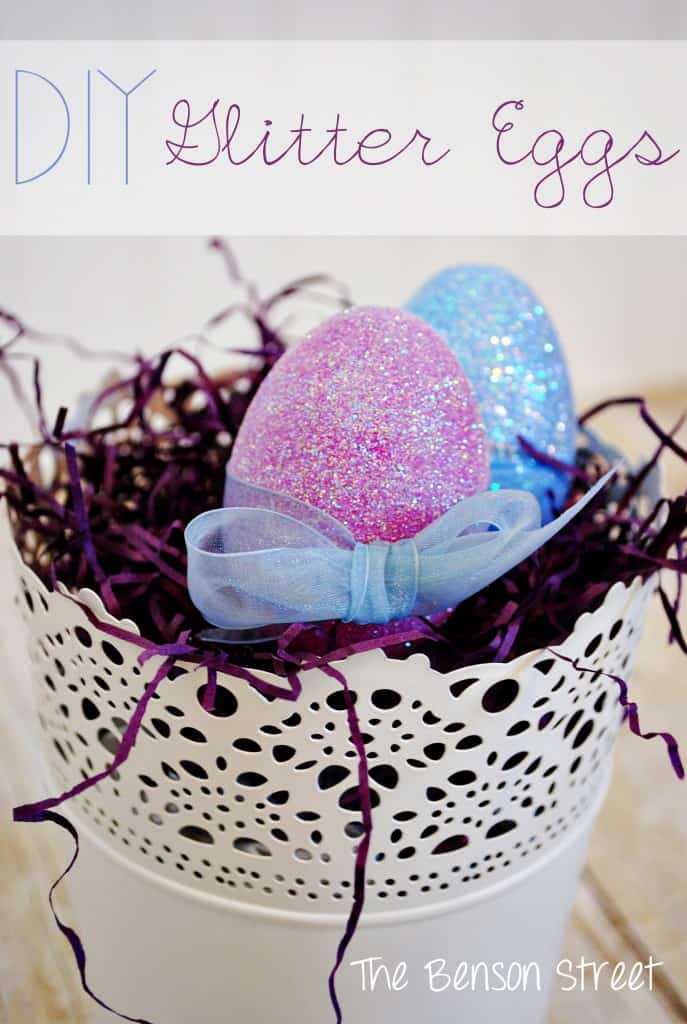 DIY Glitter Eggs at www.thebensonstreet.com 7