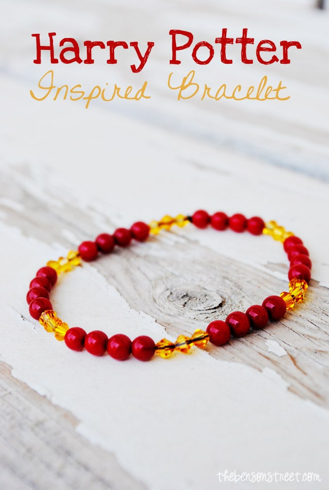 Gryffindor Pride Bracelet Tutorial from The Benson Street - Rae Gun  Ramblings