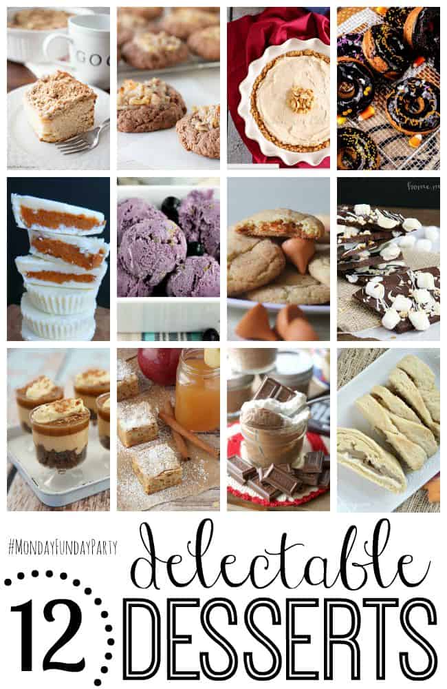 12 delectable desserts #MondayFundayParty at thebensonstreet.com