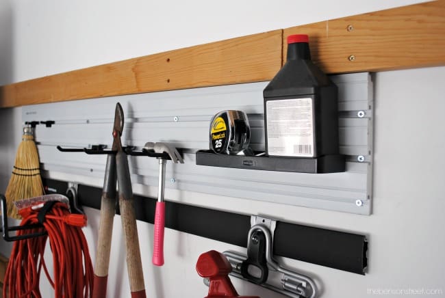 Simple Budget Garage Organizing with the Family - The Benson Street