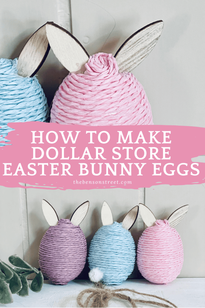 DIY Easter Egg Bunnies Dollar Tree Craft: A Fun and Easy Easter Project