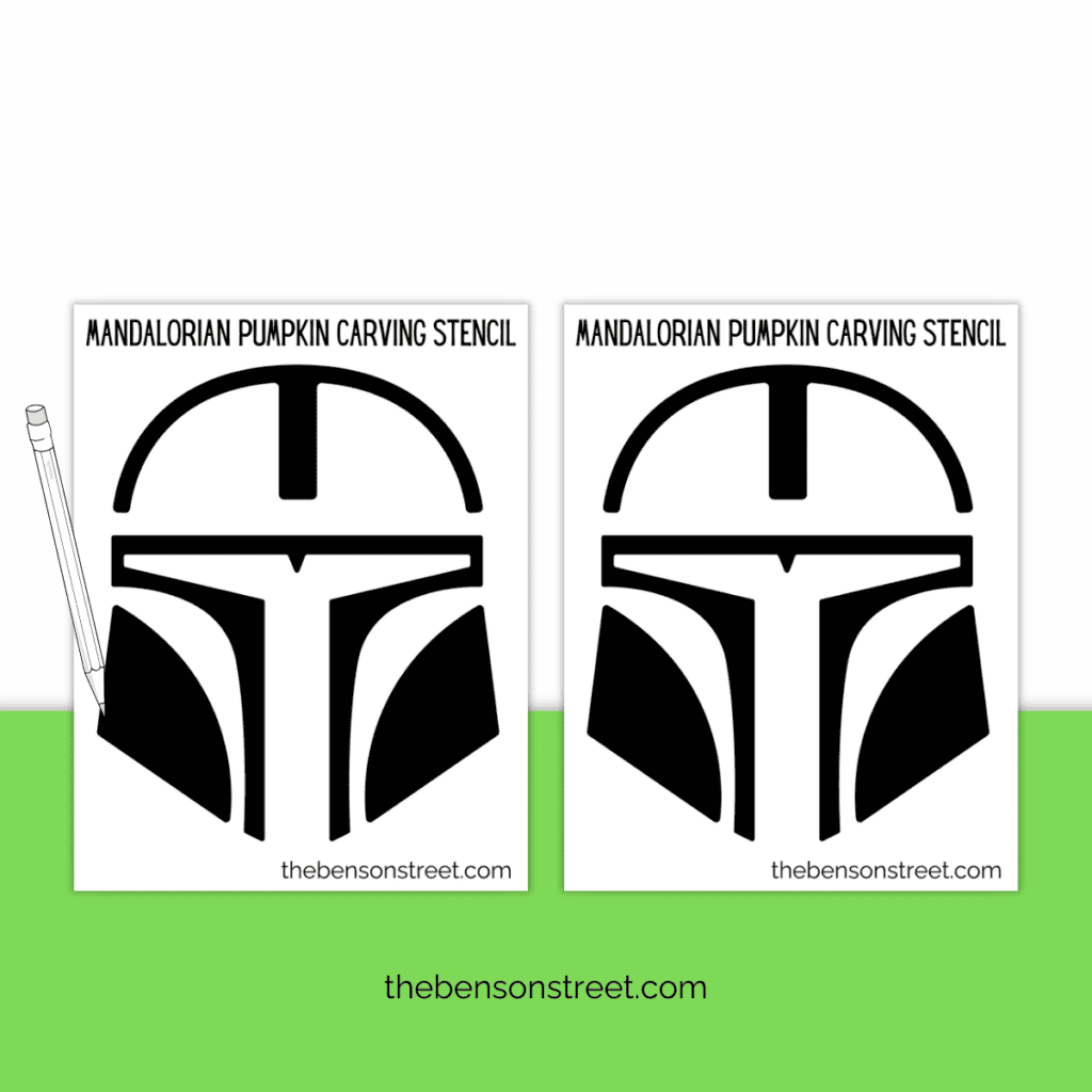 Free Star Wars Mandalorian Pumpkin Stencil Printable The Benson Street free-star-wars-mandalorian-pumpkin-stencil-printable-the-benson-street