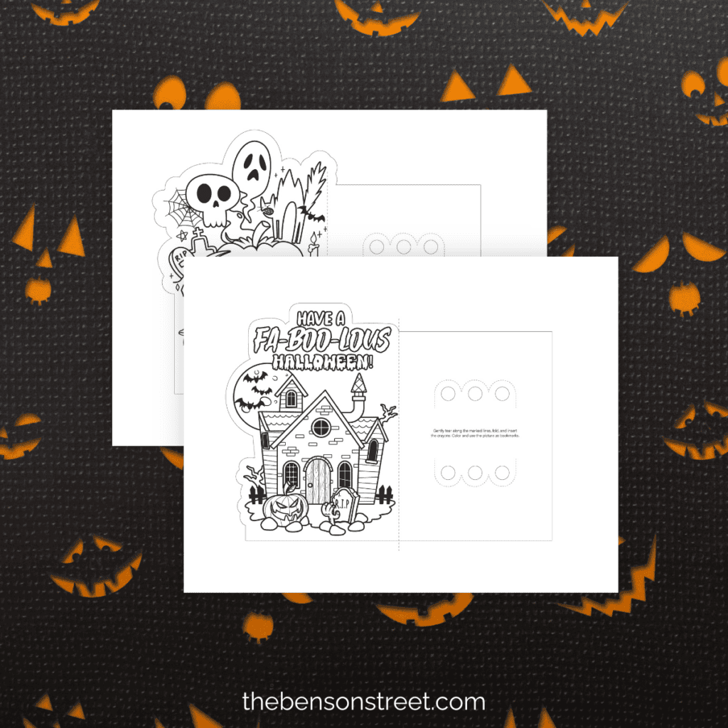 FREE Printable Halloween Crayon Holders: For Gifting and Crafting - The ...