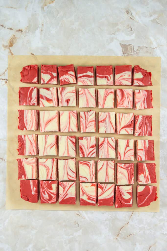 Red Rag Tim Fudge Easy Swirl Red Velvet Fudge Recipe: Only 3 Ingredients - The Benson Street