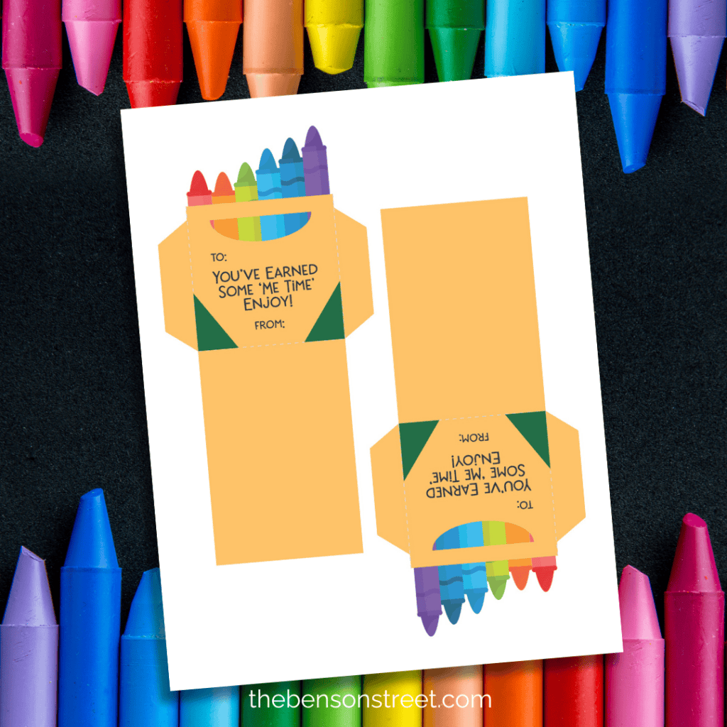 Free Teacher Appreciation Gift Card Holder Printable - The Benson Street