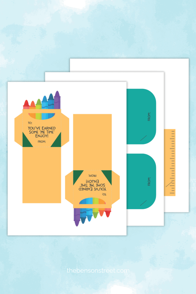 Free Teacher Appreciation Gift Card Holder Printable - The Benson Street
