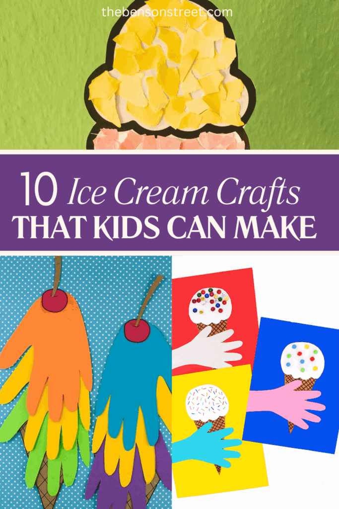 Easy Ideas for Ice Cream Crafts for Kids to Make this Summer - The ...
