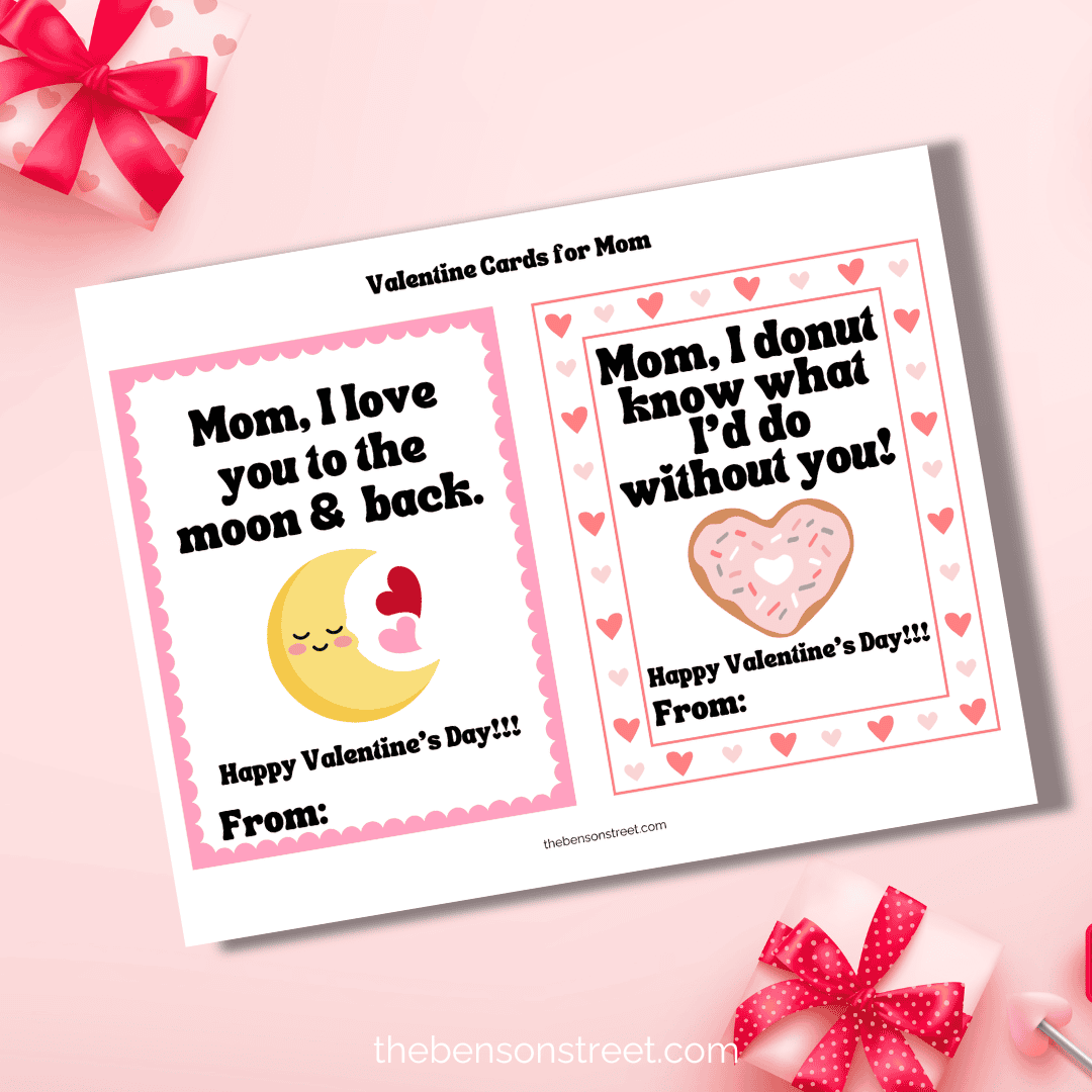 Valentines Day Cards For Mom