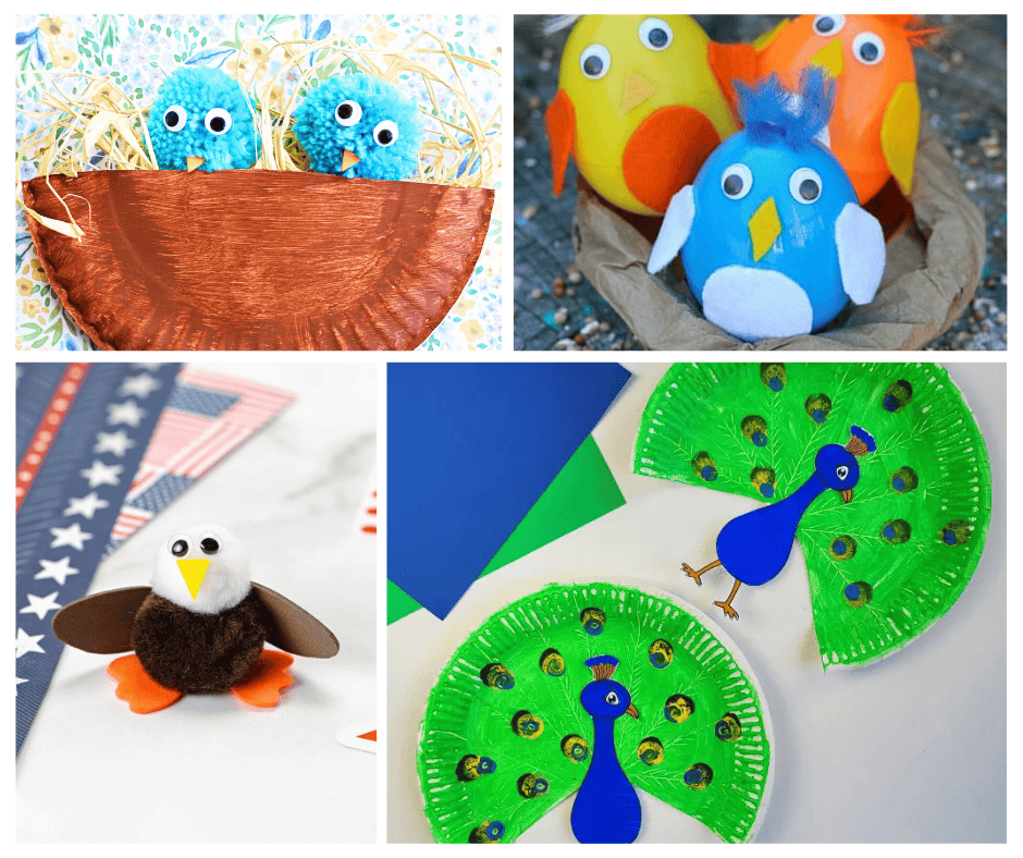 Easy Bird Crafts for Kids: Simple Ideas that Inspire - The Benson Street